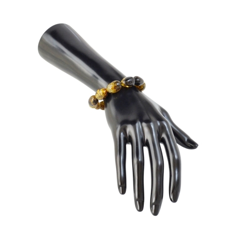 Baltischer Bernstein Armband – Premium Natur Design