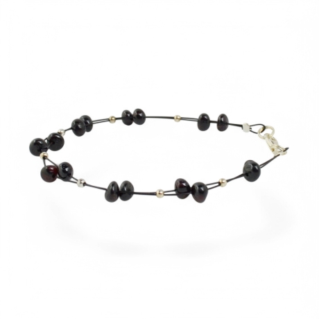 Baltischer Bernstein Armband – Bernstein mit Natur Charme