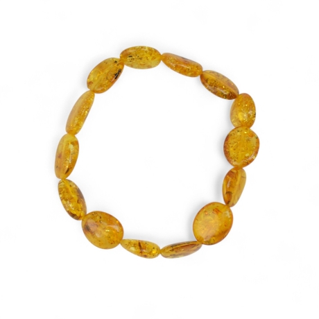 Baltischer Bernstein Armband – Schlichtes Natur Accessoire