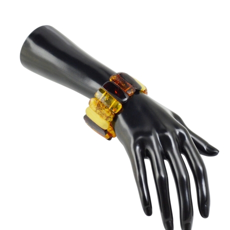 Baltischer Bernstein Armband – Handarbeit mit Ostsee Bernstein