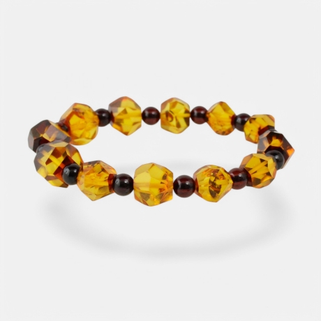 Baltischer Bernstein Armband – Naturstein Schmuck für Frauen