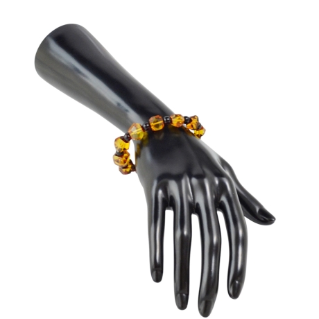 Baltischer Bernstein Armband – Naturstein Schmuck für Frauen