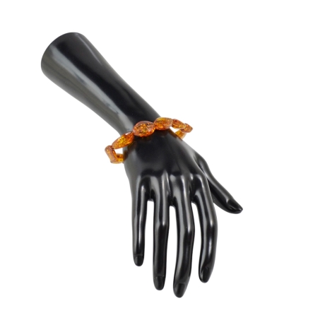 Baltischer Bernstein Armband – Echter Naturstein Schmuck