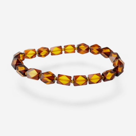 Baltischer Bernstein Armband – Klassisches Schmuck Geschenk