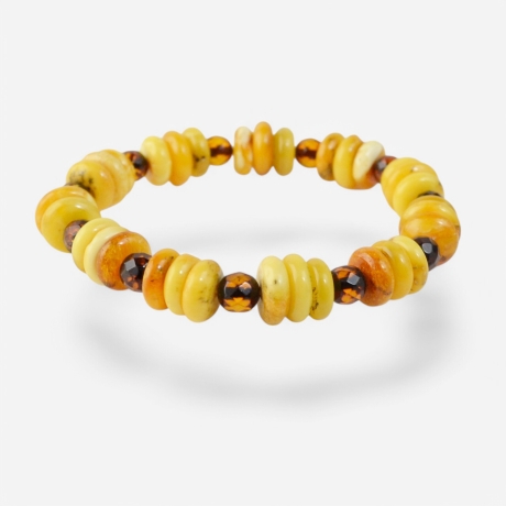 Baltischer Bernstein Armband – Natürliches Bernstein Highlight