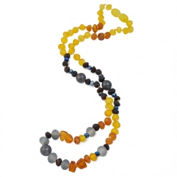Halskette aus Bernstein traditioneller Schmuck