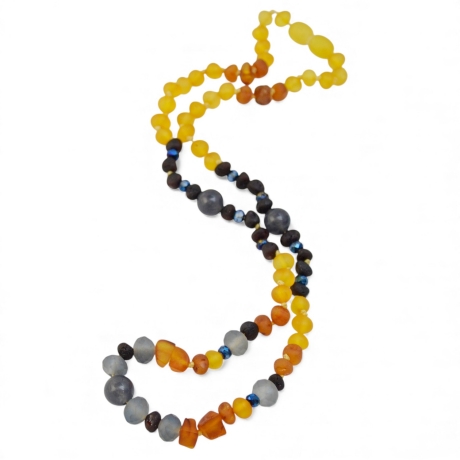 Halskette aus Bernstein traditioneller Schmuck