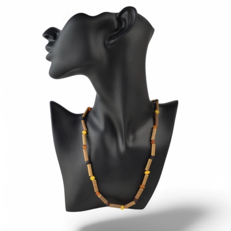 Halskette aus Bernstein zeitloser Schmuck