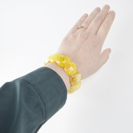 Baltischer Bernstein Armband – Eleganz aus baltischem Bernstein