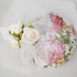 Fascinator Englische Rosen