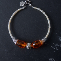 Memorywire Armreif ORANGE QUEEN