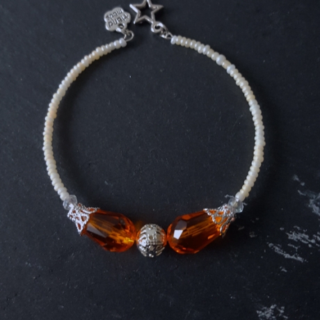 Memorywire Armreif ORANGE QUEEN