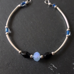 Memorywire Armreif PRINCESS ICE BLUE