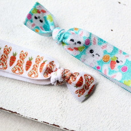 Armband im Osterdesign – Elastisches Stoffarmband