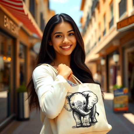 NEU Stickdatei Elefant Baby Rosy realistisch