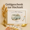 Hochzeitsgeschenk personalisiert Geldgeschenk Hochzeit Brautpaar 