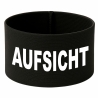 gummielastische Armbinde 10 cm bedruckt mit AUFSICHT