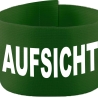 Klett-Armbinde 10 cm Höhe bedruckt mit AUFSICHT