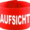Klett-Armbinde 10 cm Höhe bedruckt mit AUFSICHT