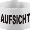 Klett-Armbinde 10 cm Höhe bedruckt mit AUFSICHT