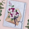 Blumenbrief Stickdatei – Romantisches Umschlag-Motiv mit Blüten