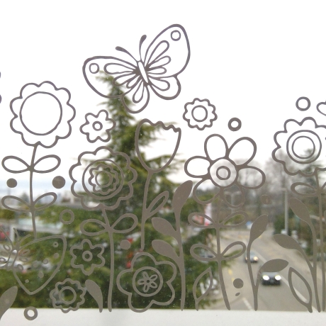 Blumen Paradies Plotterdatei SVG DXF FCM