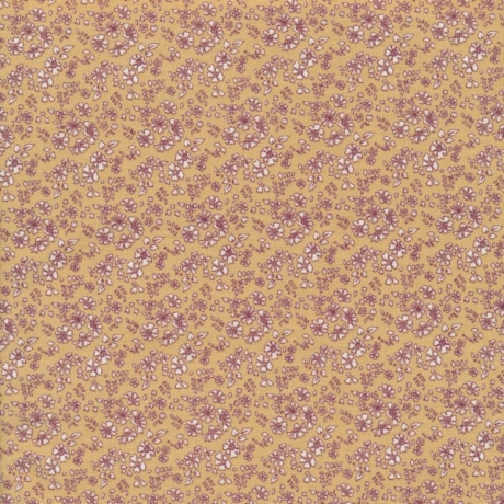 beschichtete Baumwolle Betty yellow gelb AU Maison Wachstuch