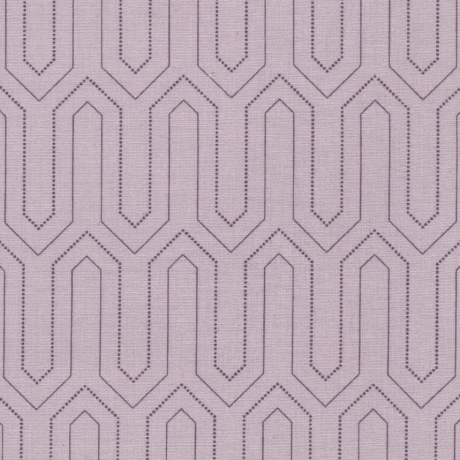 beschichtete Baumwolle Broadway dusty violet AU Maison