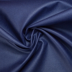 beschichtete Baumwolle dunkelblau uni UNIfarben blau Luisa