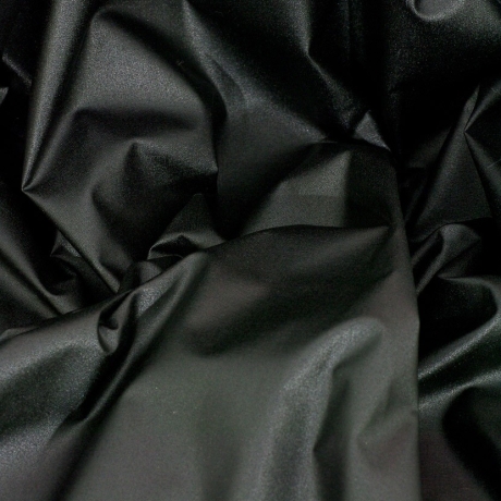 ab 0,45m beschichtete Baumwolle schwarz uni unifarben Luisa