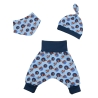 3-tlg Baby Pumphosen-Set Erstlingsoutfit Kleiner Fuchs 