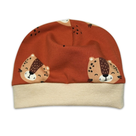 3-tlg Baby-Set Pumphosen-Set Erstlingsoutfit Leoparden 