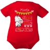 Baby Body kurz WELCOME GIRL personalisiert mit Geburtsdaten+Name