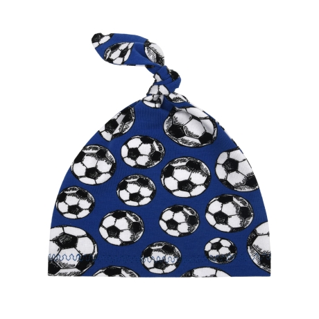 3-tlg Baby Pumphosen-Mütze-Tuch Set Erstlingsoutfit Fußballfieber