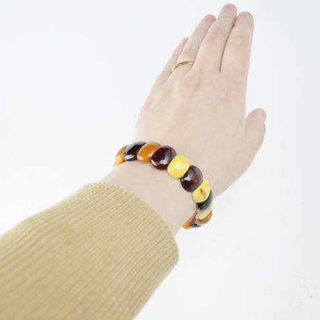 Baltischer Bernstein Armband – Handgemachter Bernstein Schmuck