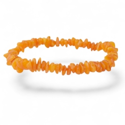 Baltischer Bernstein Armband – Polierter Naturbernstein