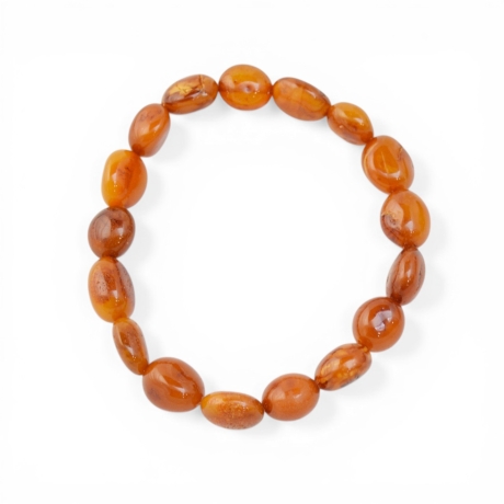 Baltischer Bernstein Armband – Naturstein Armband Elegant
