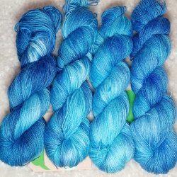 handgefärbte Wolle, Wolle mit Bambus, Wolle, Merinowolle, Bambus