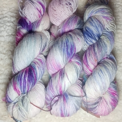 Sockenwolle, handgefärbte Wolle, handgefärbte Sockenwolle