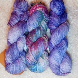 Sockenwolle, handgefärbte Wolle, handgefärbte Sockenwolle