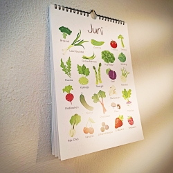 Saisonkalender, Regionales Obst & Gemüse aus Deutschland/Schweiz