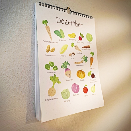 Saisonkalender, Regionales Obst & Gemüse aus Deutschland/Schweiz