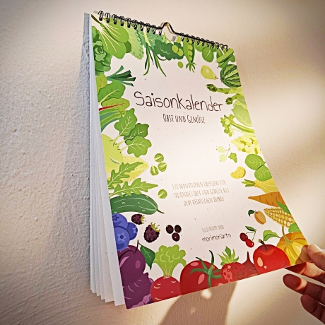 Saisonkalender, Regionales Obst & Gemüse aus Deutschland/Schweiz
