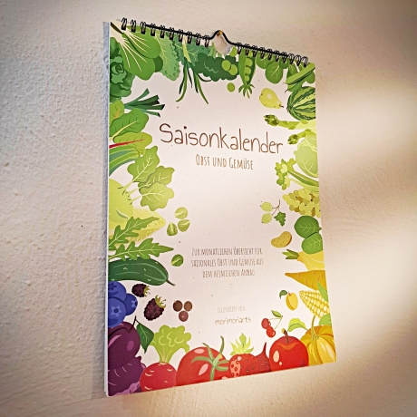 Saisonkalender, Regionales Obst & Gemüse aus Deutschland/Schweiz