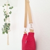 Moonbag Cord Rot Kirschen - deine neue Lieblingstasche