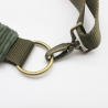 Bauchtasche Cord Khaki Ginko Blätter Unikat Handmade