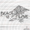 Beach Love Plotterdatei SVG DXF
