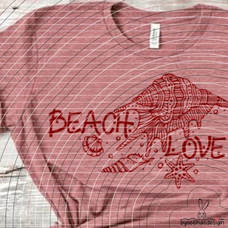 Beach Love Plotterdatei SVG DXF