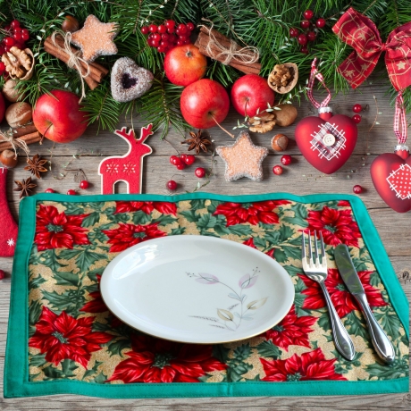 Tischset Weihnachten/ Platzset/Platzdeckchen/ Weihnachtsdeko 