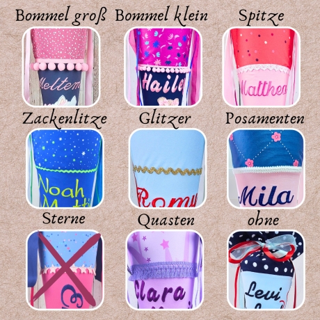 Schultüte passend zum Schulranzen - viele Modelle